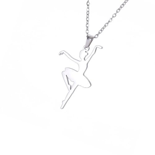 Stylish Ballet Dancer Anhänger Halskette Künstlerische Balletttänzer Halskette Orament Für Frauen Die Eleganz Suchen Und Geschenk Des Liebhabers Ausbalancieren Stylish Ballet Dancer Anhänger Halskette Künstlerische Balletttänzer Halskette Orament Für Frauen Die Eleganz Suchen Und Geschenk Des Liebhabers Ausbalancieren von FIRSTXIU