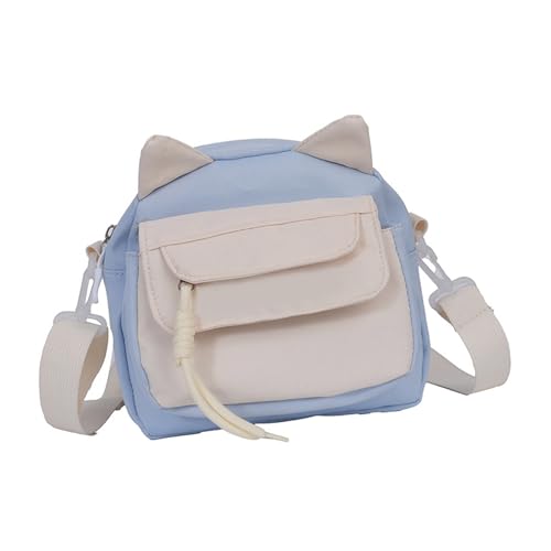 Stylish Nylon Crossbody Phone Bag Für Frauen Und Mädchen Cartoon Cats Ohr Schultertasche Mit Verstellbarem Bequemen Riemen Leichtes Freizeitumbzug Tasche Stylish Nylon Crossbody Phone Bag Für Frauen Und Mädchen Cartoon Cats Ohr Schultertasche Mit Verstellbarem Bequemen Riemen Leichtes Freizeitumbzug Tasche von FIRSTXIU