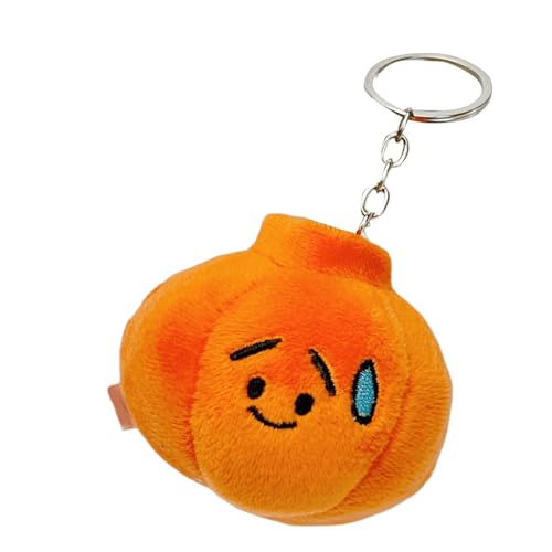 Stylish Pflanzförmige Plüsch Schlüsselbund Formschlüsselring Cartoon Karosschlüssel Anhänger Für Rucksäcke Und Taschen Farbenfroher Schlüsselbund Charme von FIRSTXIU