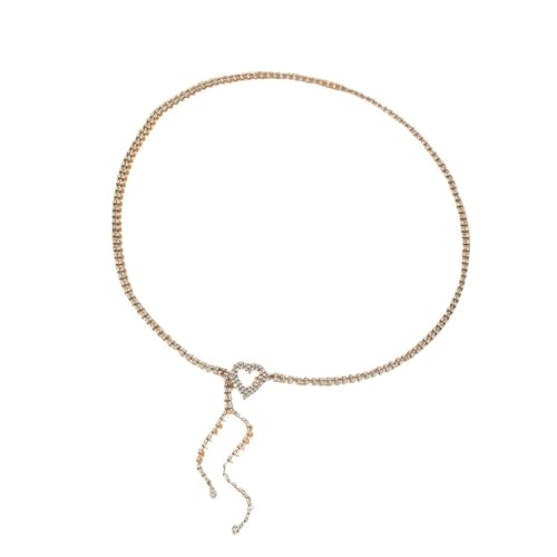Taillenkettengürtel Für Frauen Taillenkette Bauch Strassgürtel Strandbauch Für Kleid Glitzer Taillenkettengürtel Für Frauen Taillenkette Bauch Strassgürtel Strandbauch Für Kleid Glitzer von FIRSTXIU