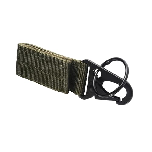 Taktisch Ausrüstung Clip Nylonschlüsselringe Keeper Martial Utial Hanger Carabiner Molles Haken Für Outdoors Baggürtelhalter Organizer von FIRSTXIU