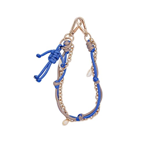 Trendy Pu Seil Hängen Anhänger Metallkette Für Taschenschlüssel Und Kleidung Jeans Styles Dekoration 2025 Mode Bag Dekoration Jeans Inspiriert Aufhängen von FIRSTXIU