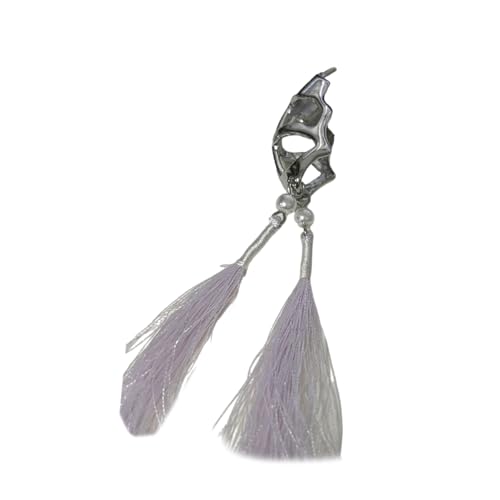 Trendy Quasten Clip Ohrringe Stylish Ohr Accessoires Legierung Textur Ohrmanschette Geeignet Für Alltägliche Und Besondere Event Schmuck Geeignet von FIRSTXIU