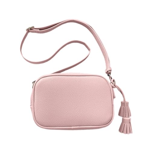 Trendy Quasten Umhängetasche Für Stilvolle Frauen Und Mädchen Kompakte PU Leder Crossbody Tasche Squiant Satchel Handtasche Frauen Kleine Geldbörse von FIRSTXIU