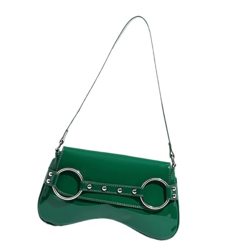 Umhängetasche Leder Handtaschen Abend Clutches Tasche PU Lederschleuder Tasche Handtasche Trendy Unterarm Für Frauen Mädchenschleuchen Handtasche von FIRSTXIU