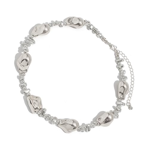 Unregelmäßige Perlen Halskette Trendy Mode Neck Schmuck Legierung Textur Perlen Halsschmuck Für Die Verbesserung Ihres Täglichen Täglichen Aussehens Für Frauen Unregelmäßige Perlen Halskette Trendy Mode Neck Schmuck Legierung Textur Perlen Halsschmuck Für Die Verbesserung Ihres Täglichen Täglichen Aussehens Für Frauen von FIRSTXIU