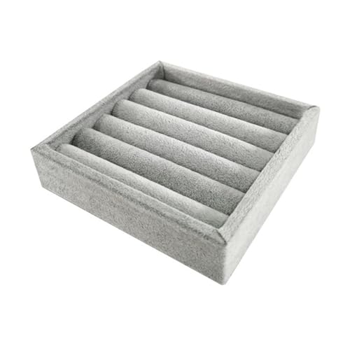 Velvets Schmuck Organizer Tablett Für Ringe Kleine Zubehör Aufbewahrungslösung Juwelier Showcase Accessoire Für Frauen Boutique Schmuckausstellung von FIRSTXIU