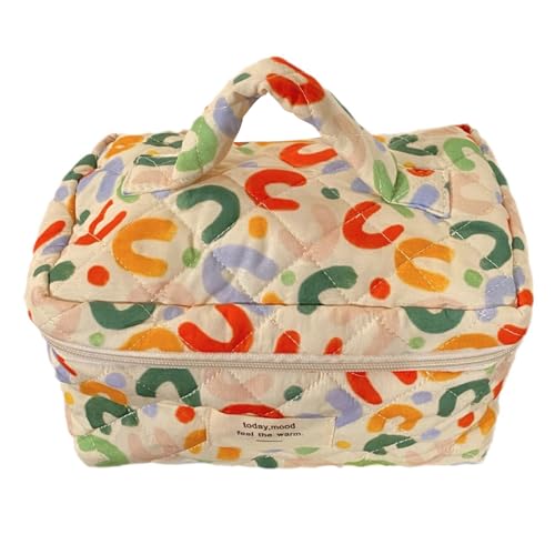 Vielseitige Make Up Aufbewahrungstasche Mit Geräumigen Designs Für Damen Damen Studenten Bunt Und Praktisch Für Freizeitkleidung von FIRSTXIU