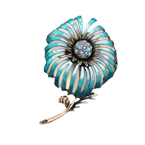 Vintage Brosche Antike Goldtonbeschichtung Tropfen Ölblumenschmuck Mit Kristallzentrum Elegant Stift Accessoire Kristall Blumenschmuck Vintage Brosche Antike Goldtonbeschichtung Tropfen Ölblumenschmuck Mit Kristallzentrum Elegant Stift Accessoire Kristall Blumenschmuck von FIRSTXIU