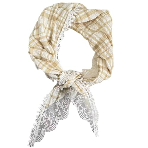 Zarte Bloße Spitzenausstattung Turbane Heißes Mädchen Foto Haarschal Outdoor Haarband Für Frauen Fährt Haarbänder Dreiecke Kopftuch Frau Spitze Süßestil Dreiecke von FIRSTXIU