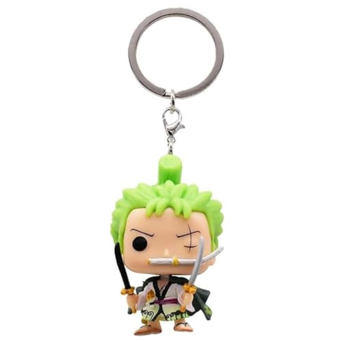 FISAPBXC OneePiece Schlüsselanhänger, Saurron Mini-Figur Schlüsselbund PVC Niedlich Keychain Cartoon Schlüssel Anhänger Jungen und Mädchen Geburtstagsgeschenk für Handy Tasche Anhänger Dekoration von FISAPBXC