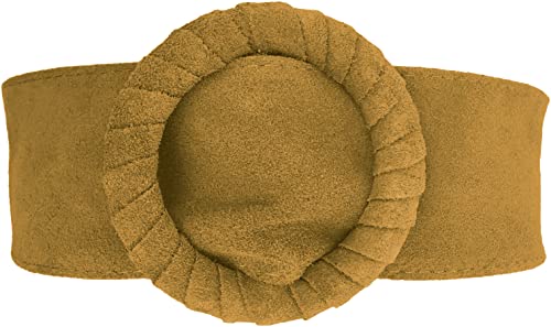 FISH IN THE SEA - Boho - Curry - Wildleder - Gürtel - Taillen - Hüftgürtel - Ibiza von FISH IN THE SEA