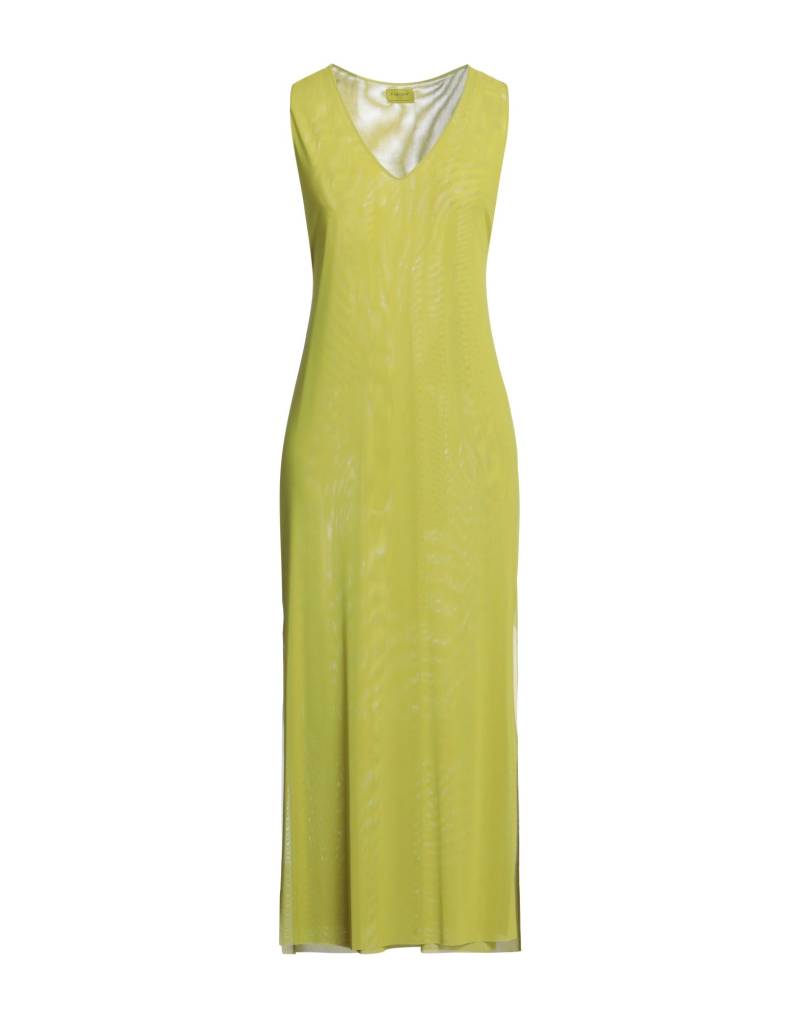 FISICO Maxi-kleid Damen Limettengrün von FISICO