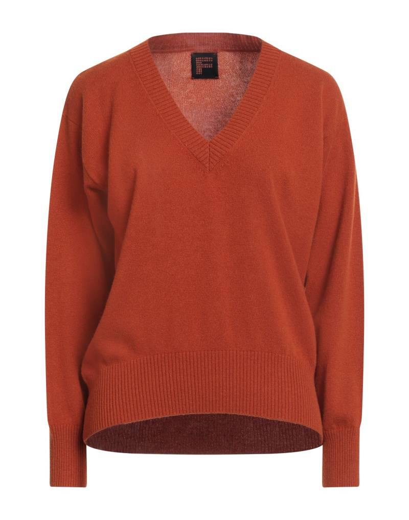 FISICO Pullover Damen Rostrot von FISICO