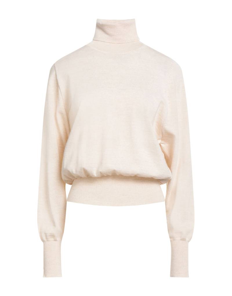 FISICO Rollkragenpullover Damen Beige von FISICO