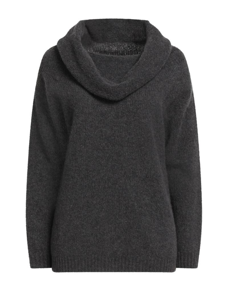 FISICO Rollkragenpullover Damen Braungrau von FISICO