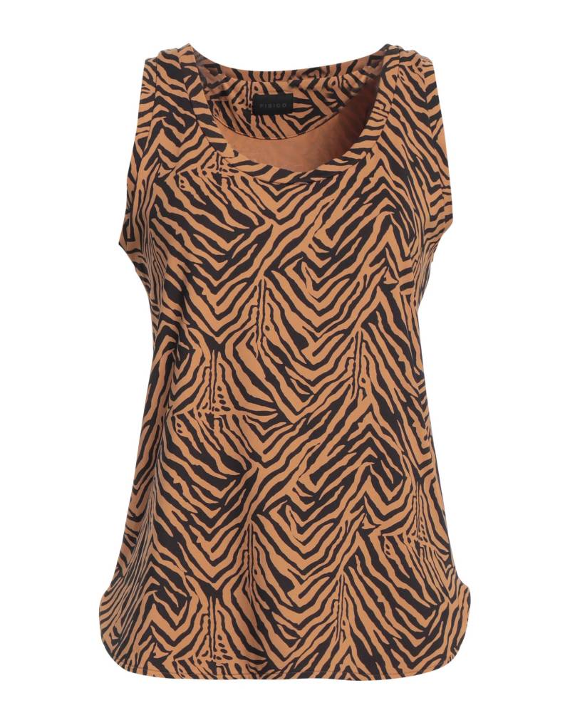 FISICO Tank Top Damen Braun von FISICO