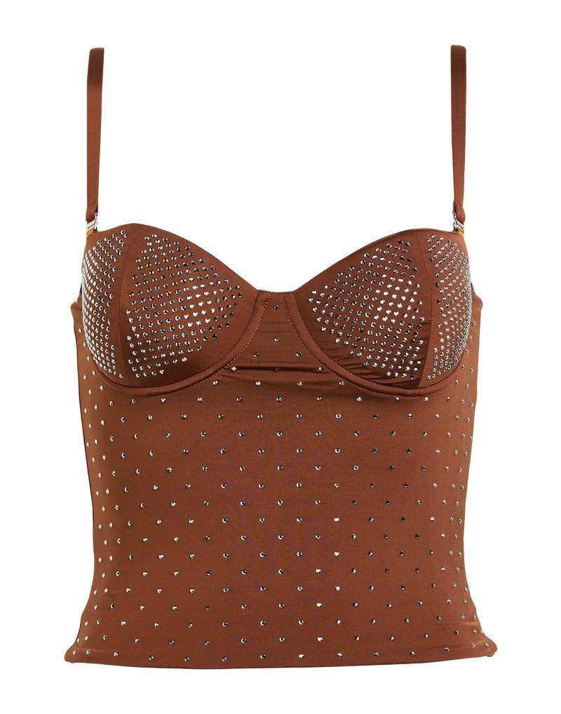 FISICO Top Damen Braun von FISICO