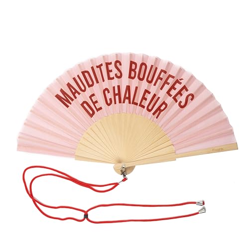 FISURA Unisex Fächer, Mdites bouffées, rosa, Standard von FISURA