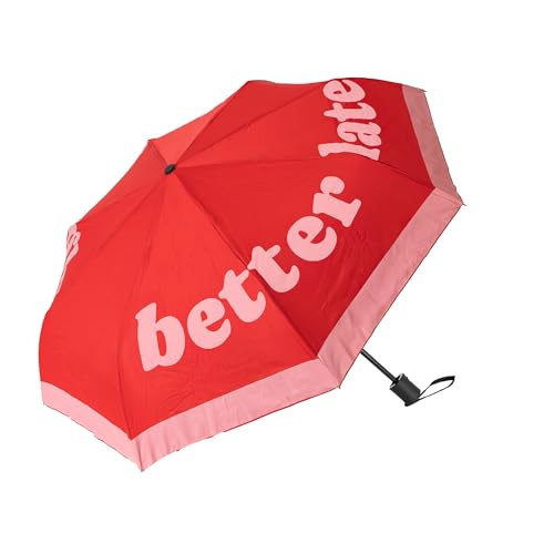 FISURA – Faltbarer Regenschirm Better Late Than Ugly in Rosa und Gelb. Automatikschirm für Damen. Kompakte Reisegröße. Windfest und robust. Geöffnet: 96 cm Durchmesser. FISURA – Faltbarer Regenschirm Better Late Than Ugly in Rosa und Gelb. Automatikschirm für Damen. Kompakte Reisegröße. Windfest und robust. Geöffnet: 96 cm Durchmesser. von FISURA