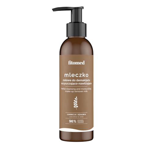 Fitomed Kräuter Reinigungsmilch - Natürliche Vegane Gesichtsreinigung für Fettige, Misch, Trockene und Normale Haut - Make-up-Entfernung Mit Lakritz und Salbei - Feuchtigkeitsspendend - 200g Fitomed Kräuter Reinigungsmilch - Natürliche Vegane Gesichtsreinigung für Fettige, Misch, Trockene und Normale Haut - Make-up-Entfernung Mit Lakritz und Salbei - Feuchtigkeitsspendend - 200g von Fitomed