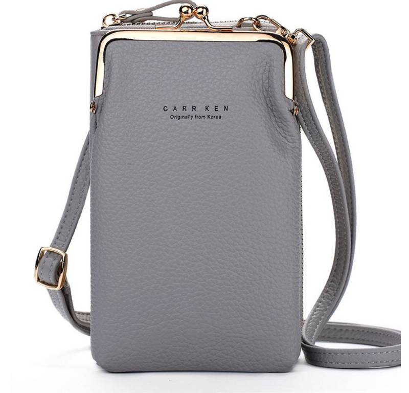 FITSU Mini Bag Umhängetasche, Schultertasche, Handytasche zum Umhängen, Umhängetasche mit Handyfach und abnehmbaren Schultergurt von FITSU