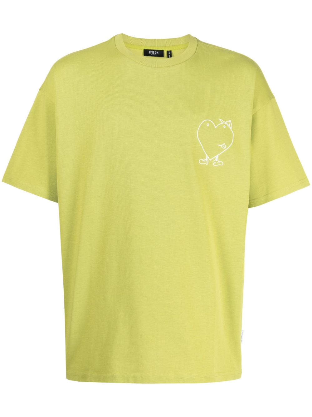 FIVE CM T-Shirt mit Herz-Print - Grün von FIVE CM