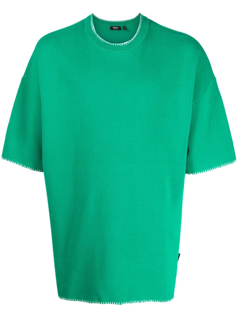 FIVE CM T-Shirt mit Ziernähten - Grün von FIVE CM