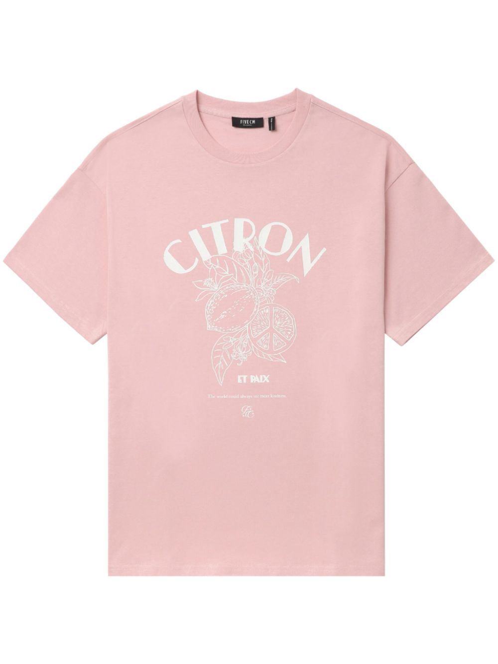 FIVE CM T-Shirt mit grafischem Print - Rosa von FIVE CM