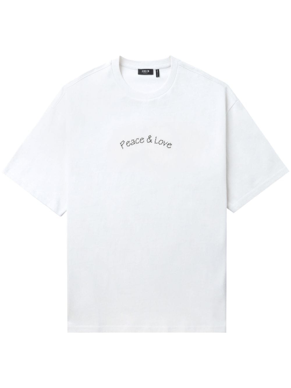 FIVE CM T-Shirt mit grafischem Print - Weiß von FIVE CM