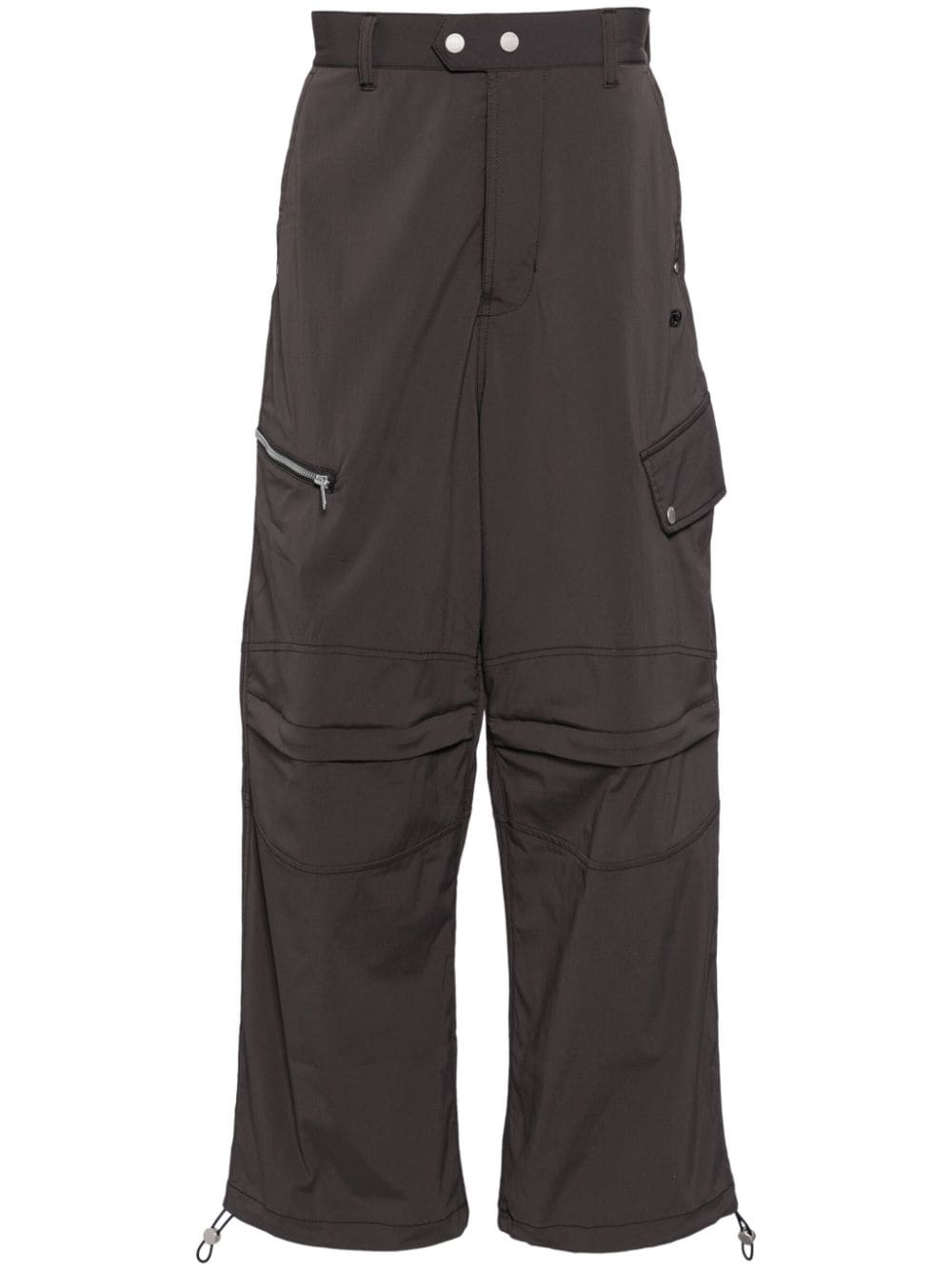 FIVE CM wide-leg cargo pants - Grau von FIVE CM