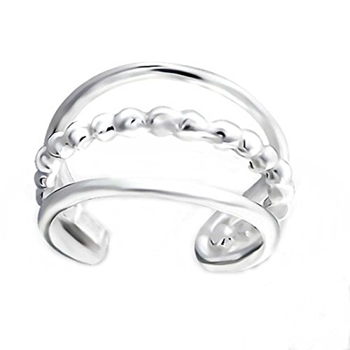 FIVE-D Ohrringe Ohrklemme Silberkugel 925 Sterling Silber Ohrstecker von FIVE-D