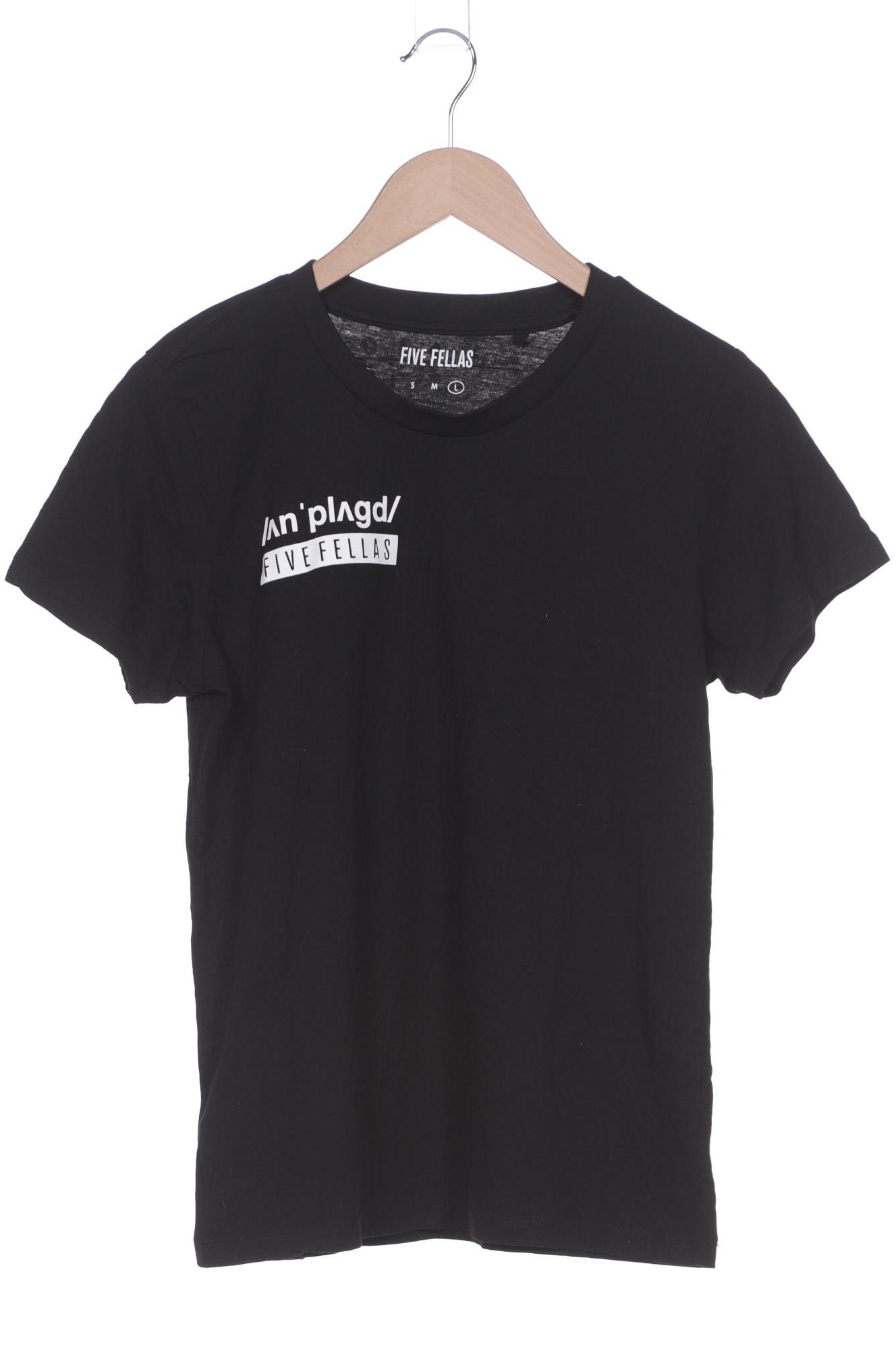 FIVE FELLAS Damen T-Shirt, schwarz von FIVE FELLAS