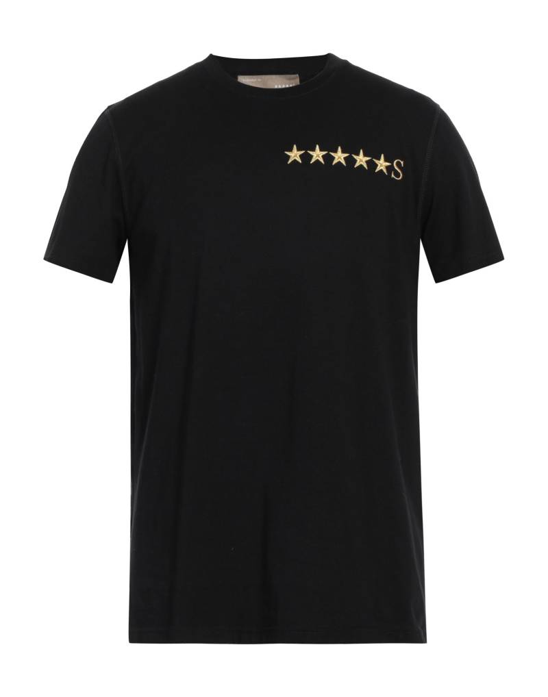 FIVESTARS T-shirts Herren Schwarz von FIVESTARS
