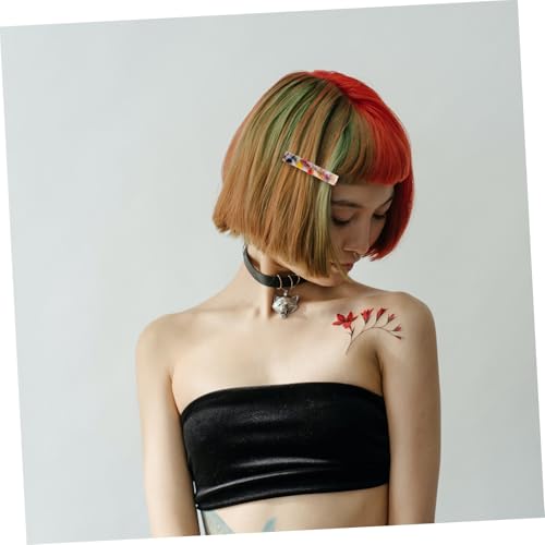 FIXOSHEE 10 Stück Teiliges Haarklammern Leopardenmuster Bunte Robuste Haarspangen für Dickes und Feines Haar Modische Haaraccessoires für Frauen und Mädchen Vielseitig für Alltag und von FIXOSHEE