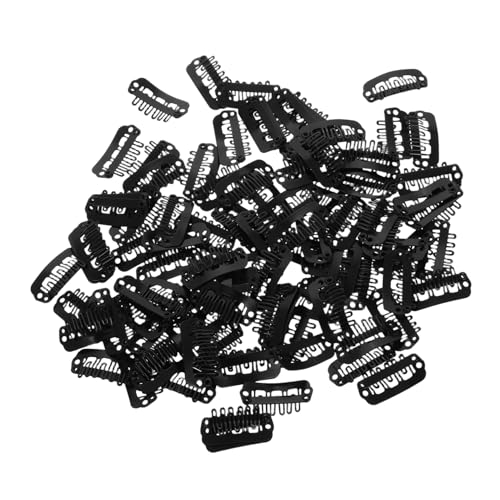 FIXOSHEE 100 Stück U förmige Haarclips für Extensions Kleine Wasserfall Babyhaar clips Fester Sitz Unsichtbar für Natürliche Frisuren Geeignet für Damen DIY Haarverlängerungen von FIXOSHEE