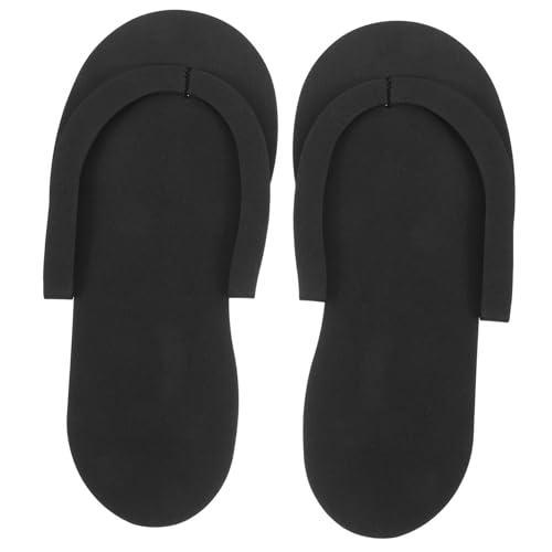 FIXOSHEE 12 Paare Einweg Hausschuhe EVA Flipflops Weich Rutschfest Schnell Trocknend Für Damen Herren Hotel Spa Reisen Zuhause Bulk Pack von FIXOSHEE