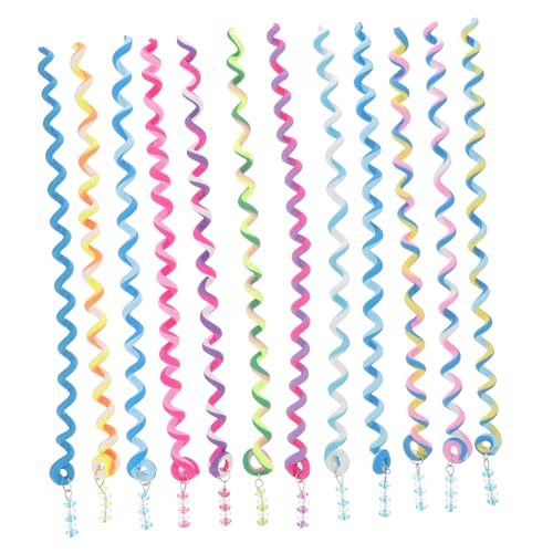 FIXOSHEE 12 Stück Teiliges Mädchen Haarstyling Tool für Zöpfe und Flechtfrisuren Einfach zu Bedienen Langlebig Geeignet für Party Karneval und Geschenkideen von FIXOSHEE