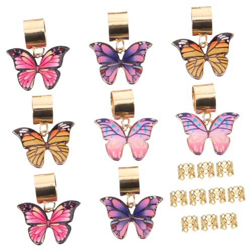 FIXOSHEE 18 Stück Teiliges Dreadlock Eleganter Haarschmuck für Zöpfe und Dreadlocks Einfach Anzuwenden Vielseitig für Damen und Verschiedene Frisuren Geeignet von FIXOSHEE