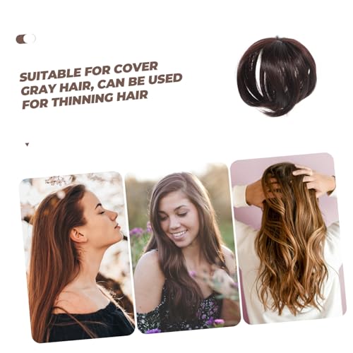 FIXOSHEE 2 Stck Haartopper für Frauen mit Dünnem Haar Synthetisches Haarteil Gerades Haar Lang Natürlicher Look Unsichtbar Einfache Anwendung Komfortabel und Sicher von FIXOSHEE