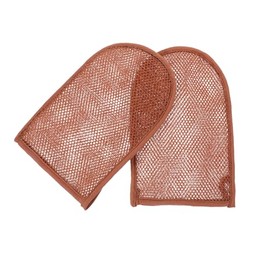 FIXOSHEE 2 Stck Peelinghandschuhe Nylon Duschhandschuhe für Körper Peeling Massage Langlebige Hautfreundliche Badehandschuhe mit Reichhaltigem Schaum für Damen und Herren Praktische von FIXOSHEE