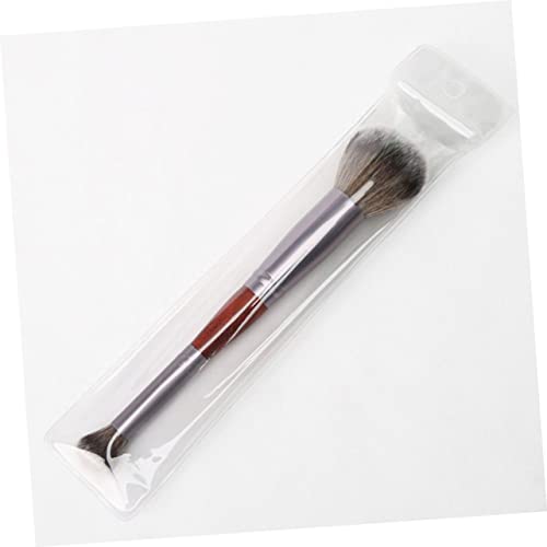 FIXOSHEE 2 Stück Doppelseitiger Make up Pinsel Weiche Fasern Vielseitig für Puder Lidschatten Hautfreundlich Langlebig für Reisen und Tägliche Anwendung bei Frauen und Mädchen von FIXOSHEE