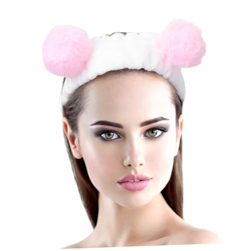 FIXOSHEE 2 Stück Elastische Haarschlaufen Damen Verstellbar Atmungsaktiv Haarbänder für Waschen Make up Gesichtspflege von FIXOSHEE