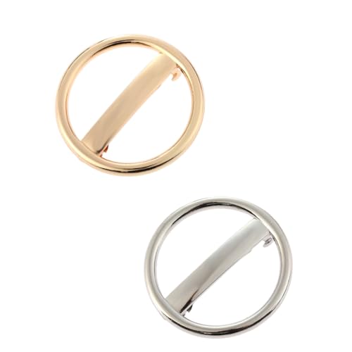 FIXOSHEE 2 Stück Elegante Französische Haarspangen Metall Haarklammern Modischer Haarschmuck für Damen und Mädchen Langlebig und Stilvoll für Partys und Besondere Anlässe von FIXOSHEE