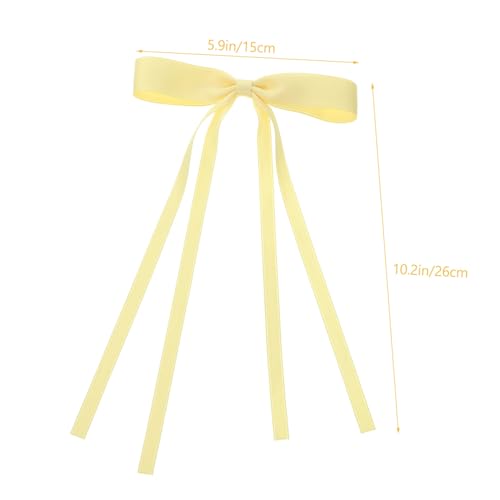 FIXOSHEE 2 Stück Große Spitzen Haarschleifen Damen Haarspangen Leicht Elegant für Hochzeit Geburtstag Party Teen Mädchen von FIXOSHEE