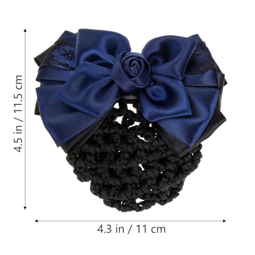 FIXOSHEE 2 Stück Teiliges Damen Haarnetz mit Schleifen haarklammer Eleganter Rosen haarschmuck Stabiler Haarklammerclip für Dünnes und Dickes Haar Vielseitiges Zubehör für Formelle Anlässe FIXOSHEE 2 Stück Teiliges Damen Haarnetz mit Schleifen haarklammer Eleganter Rosen haarschmuck Stabiler Haarklammerclip für Dünnes und Dickes Haar Vielseitiges Zubehör für Formelle Anlässe von FIXOSHEE