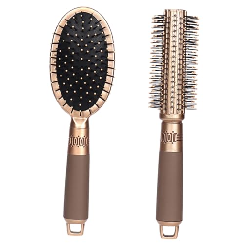 FIXOSHEE 2 Stück Teiliges Haarentwirrungs Massagekamm Tragbare Haarbürsten für Damen und Herren Schonendes Entwirren bei Nassem und Trockenem Haar Geeignet für Haartypen Sicher für von FIXOSHEE