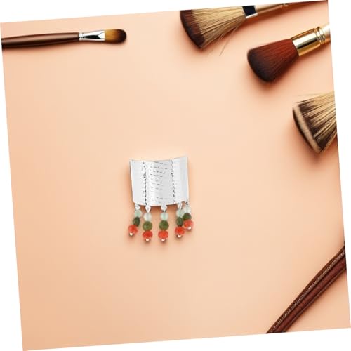 FIXOSHEE 2stücke Chinesische Pferdeschwanzschnalle Mit Glasperlenquaste Haarspange Für Frauen Dekorative Pferdeschwanzmanschette Im Chinesischen Stil Hohe Qualität Für Alltags Und von FIXOSHEE