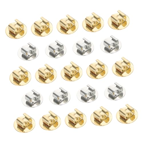 FIXOSHEE 20 Stück DIY Haarschmuck Haargummi Verschlüsse aus Haarschmuck Zubehör für Mädchen Haarknoten Accessoires Langlebig und Praktisch zum Selbermachen von FIXOSHEE