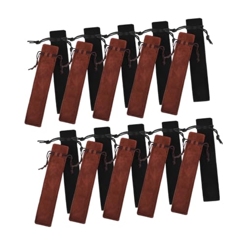 FIXOSHEE 20 Stück Kordelzug Stiftetuis aus Strapazierfähigem Lint Schutzbeutel für Füllfederhalter als Geschenkverpackung für Schreibwaren und Bürobedarf FIXOSHEE 20 Stück Kordelzug Stiftetuis aus Strapazierfähigem Lint Schutzbeutel für Füllfederhalter als Geschenkverpackung für Schreibwaren und Bürobedarf von FIXOSHEE